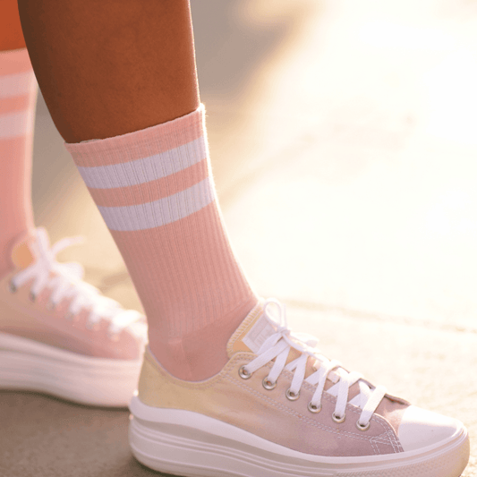 Banana Socks | גרבי ספורט דגם פינק - Tefen Medical