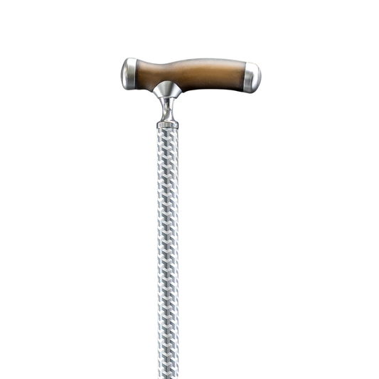 מקל הליכה עם ידית פריץ סיליקון - דגם אייסלבן