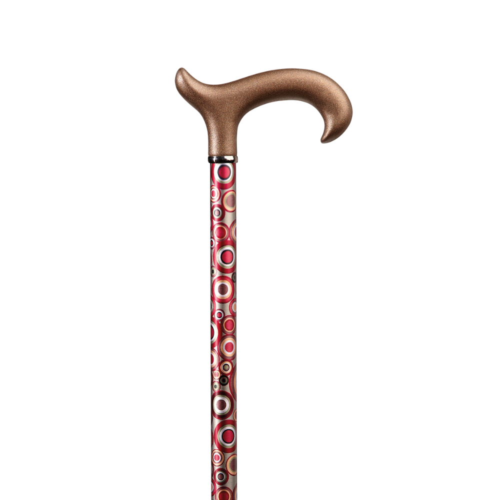 מקל הליכה עם ידית דרבי - דגם קרפלד