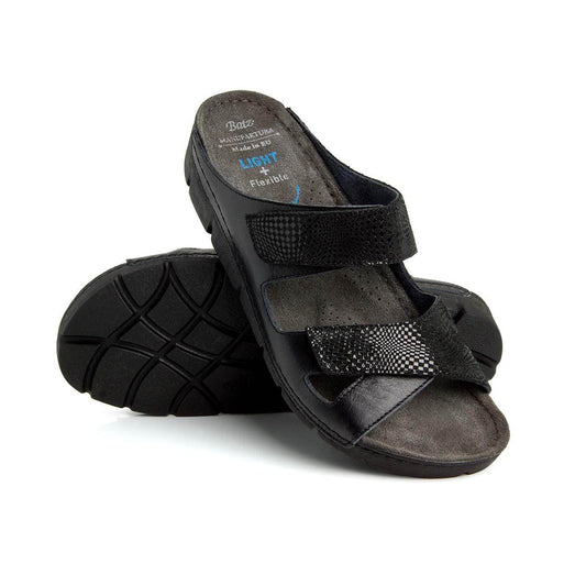 Emilia BLACK | כפכף נשים אורטופדי - Tefen Medical