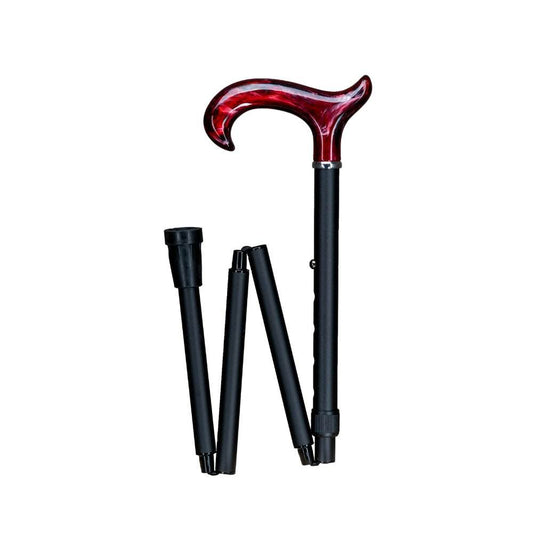 Herne | מקל הליכה מתקפל עם ידית דרבי - Tefen Medical