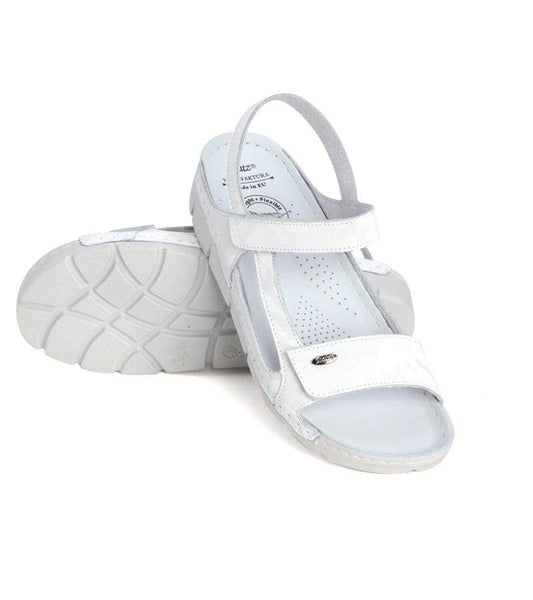 Miri Mix White | סנדל נשים אורטופדי - Tefen Medical