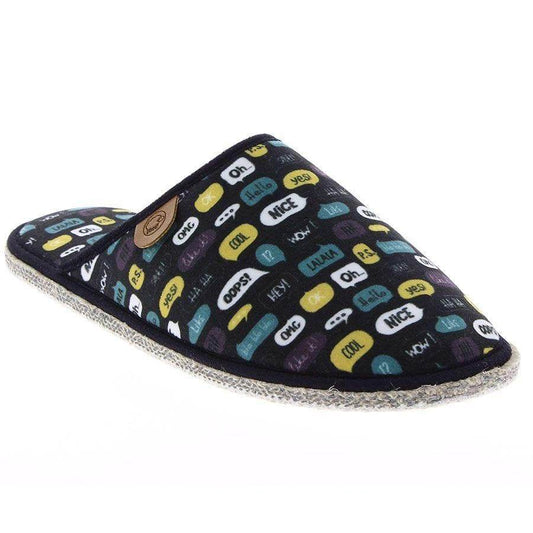 Mule Comics | נעלי בית חורף לגברים - Tefen Medical