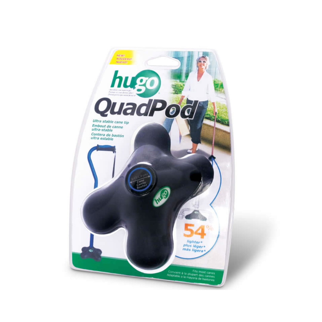 בסיס רחב למקל הליכה - הוגו QuadPod