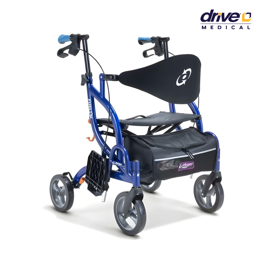 רולטור דרייב משולב עם כיסא גלגלים דגם אייר גו פיוז'ן