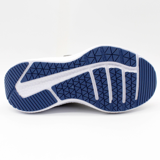 נעלי ספורט לילדים ונוער דגם סטון - אפור כחול