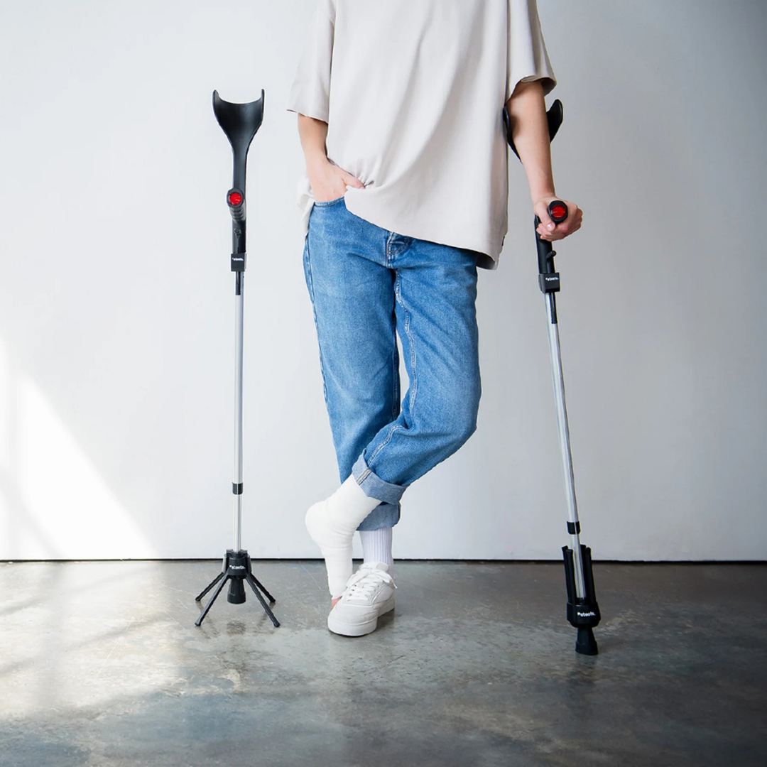 מתקן העמדה לקביים ומקלות הליכה STEETS Steady Stand