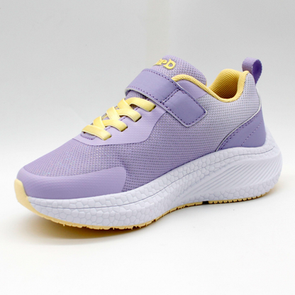 נעלי ספורט לילדים ונוער דגם סטון - סגול צהוב