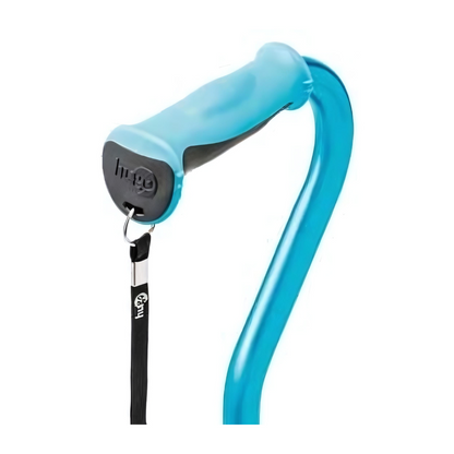 מקל הליכה עם ידית דרבי - דגם אופסט כחול