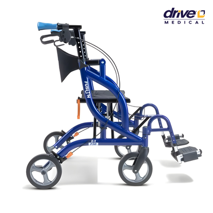 רולטור דרייב משולב עם כיסא גלגלים דגם אייר גו פיוז'ן