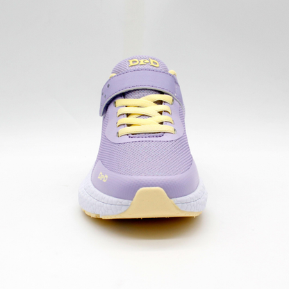 נעלי ספורט לילדים ונוער דגם סטון - סגול צהוב