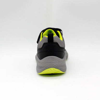 נעלי ספורט לילדים ונוער דגם סטון - שחור ליים