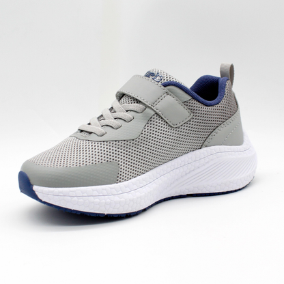 נעלי ספורט לילדים ונוער דגם סטון - אפור כחול