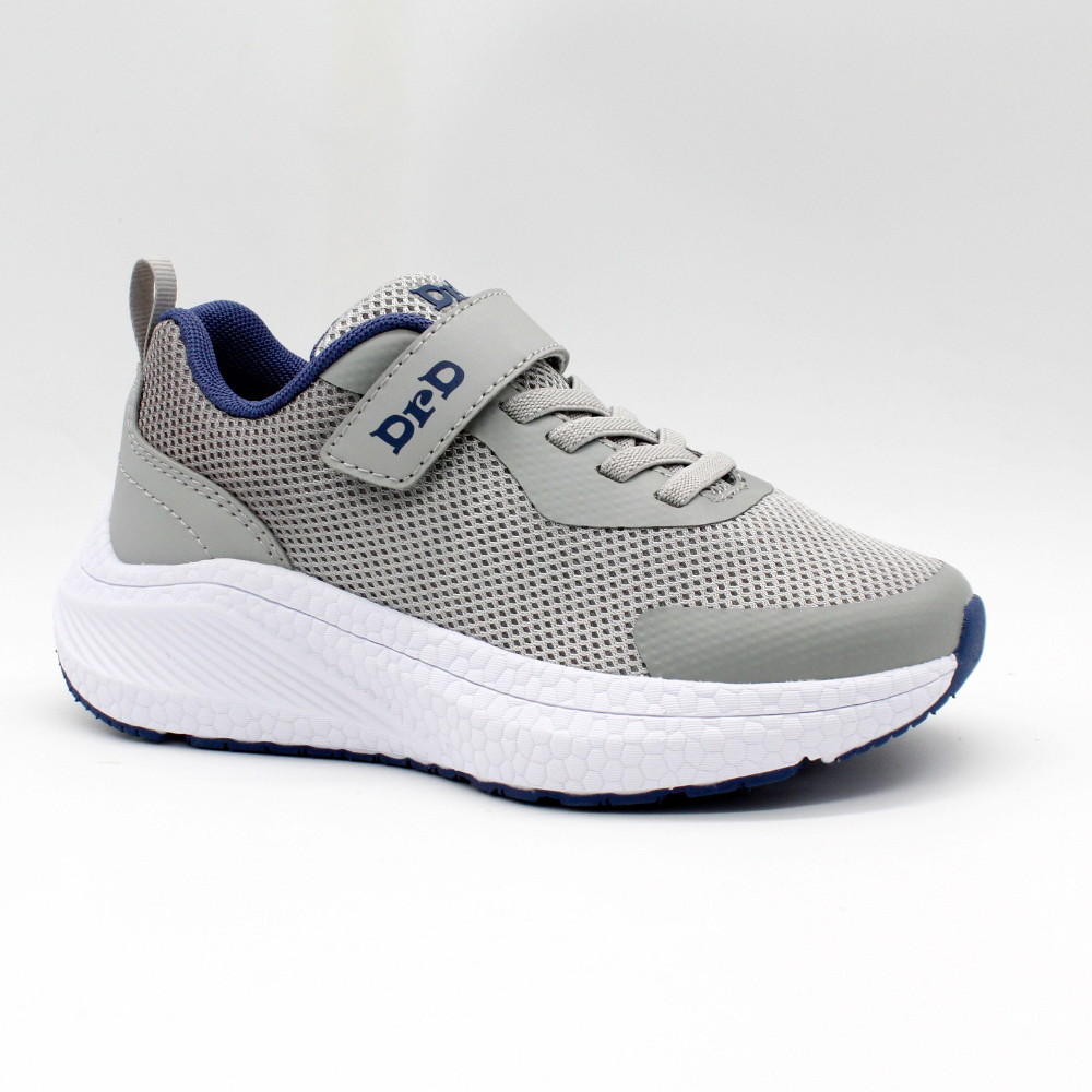 נעלי ספורט לילדים ונוער דגם סטון - אפור כחול