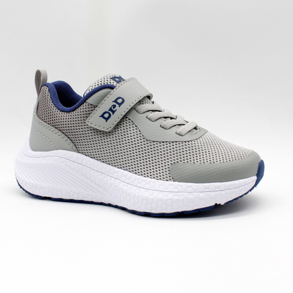 נעלי ספורט לילדים ונוער דגם סטון - אפור כחול