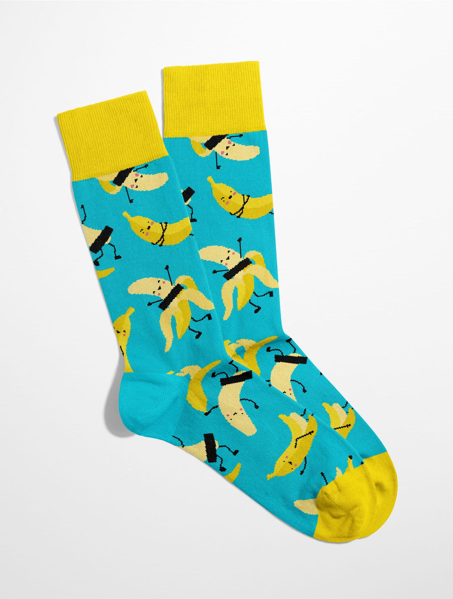 Banana Socks | גרבי כותנה בהדפס דגם וואנה בננה