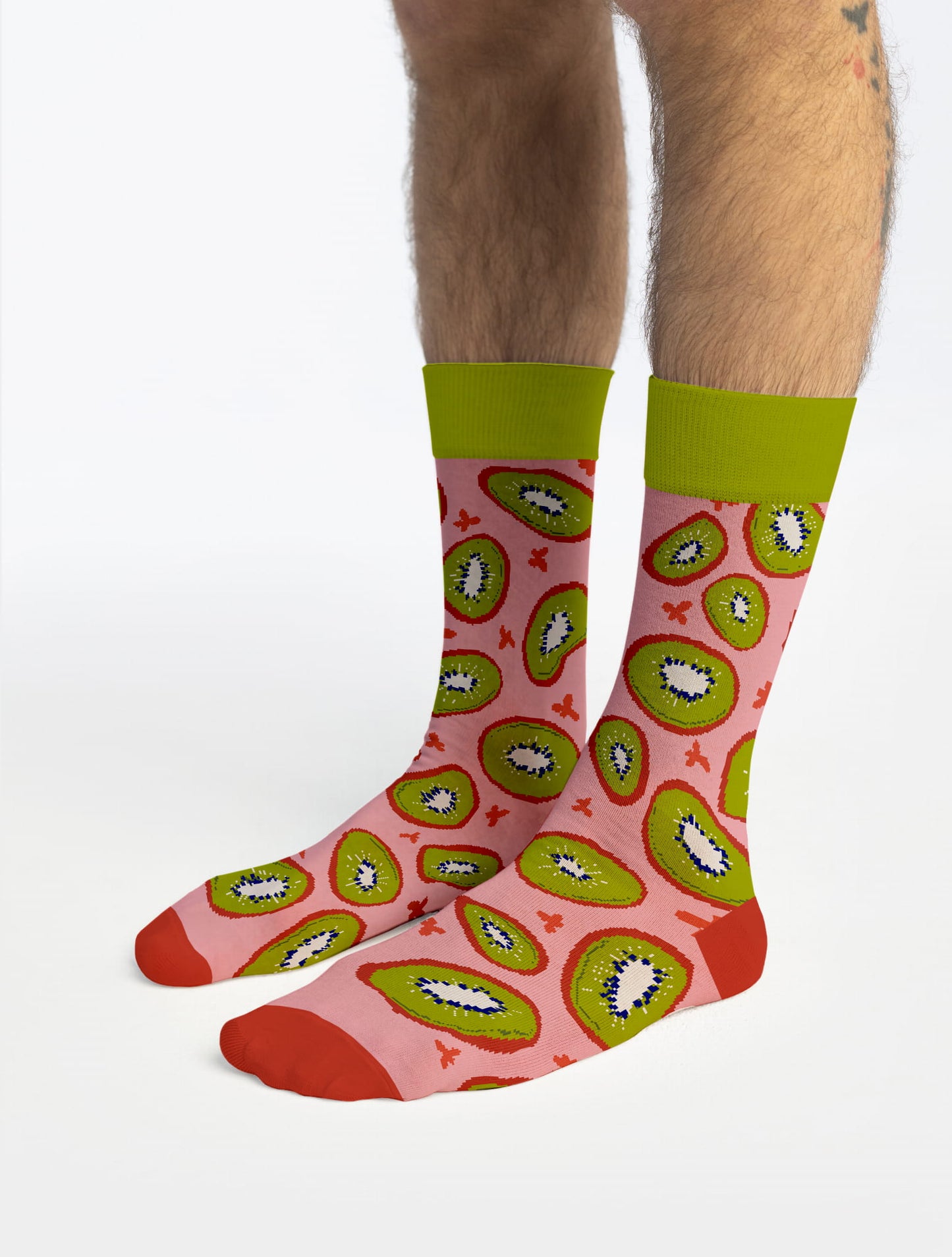 Banana Socks | גרבי כותנה בהדפס דגם קיווי