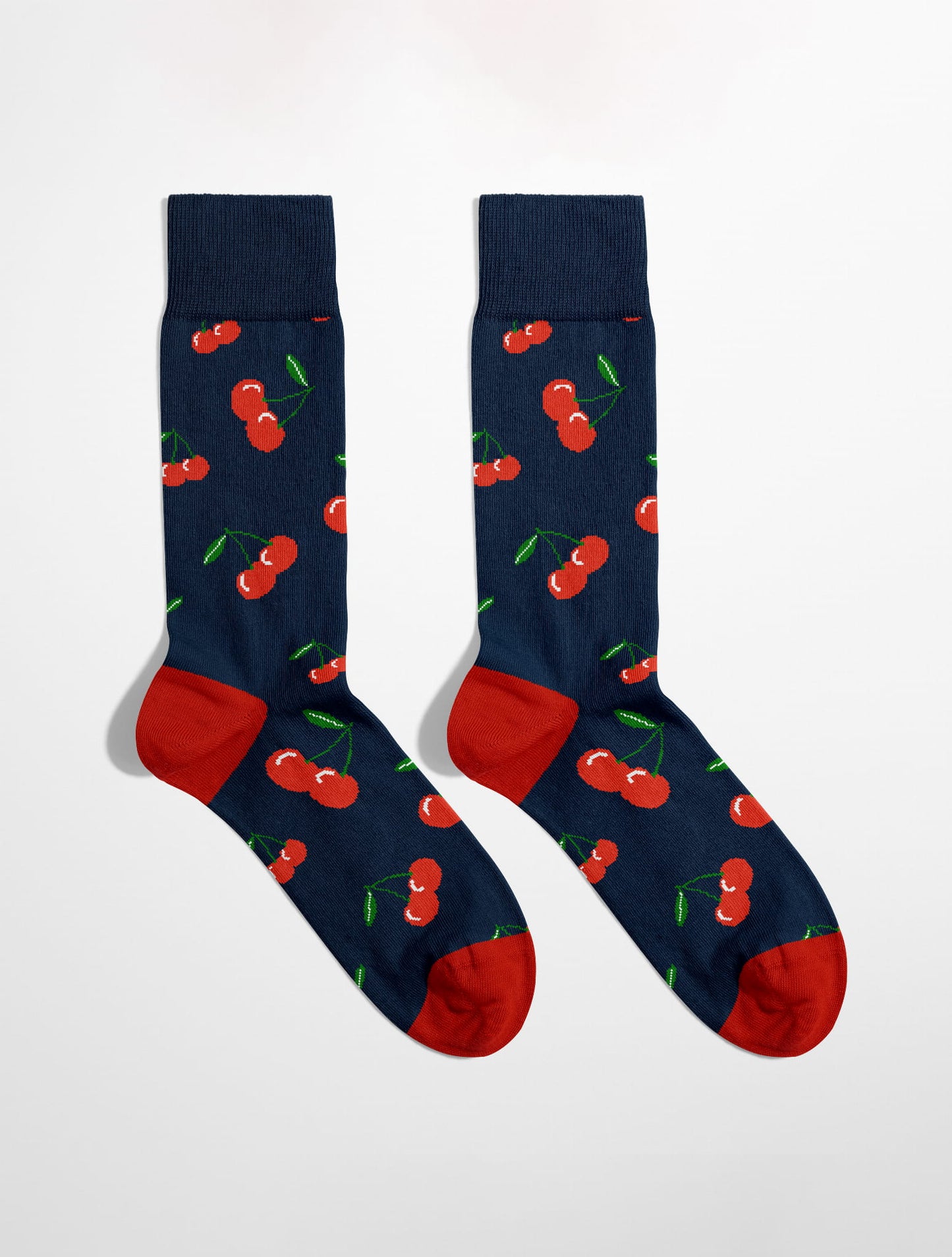 Banana Socks | גרבי כותנה בהדפס דגם דובדבן