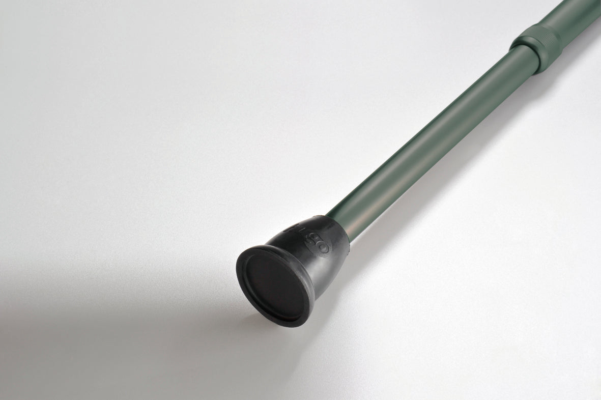 מקל הליכה עם ידית דרבי - ירוק