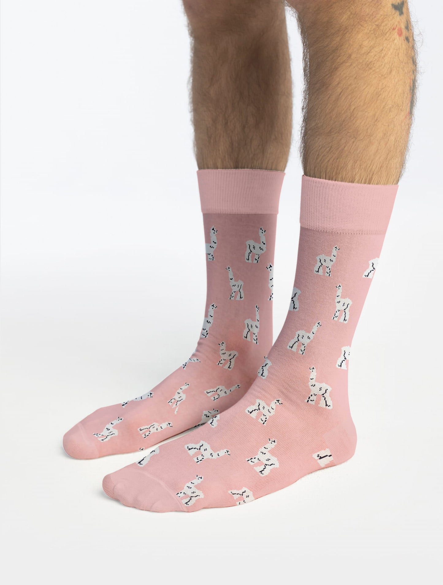 Banana Socks | גרבי כותנה בהדפס דגם לאמה